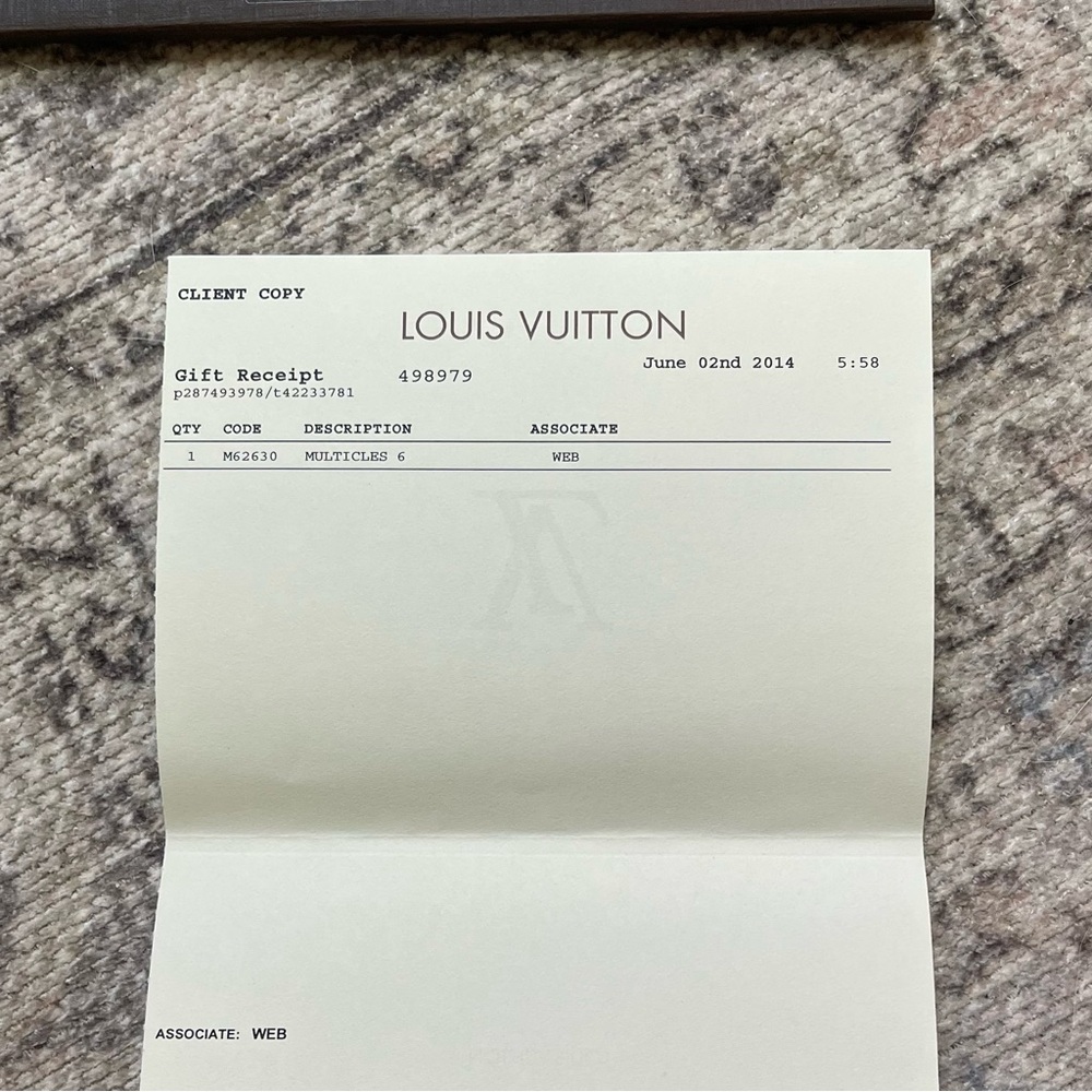 Authentic Louis Vuitton 6 Key Holder - Purchased from Louis Vuitton - Picture 9 of 16